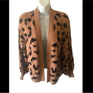 Abercrombie & Fitch
Knit Cardigan Leopard Print
